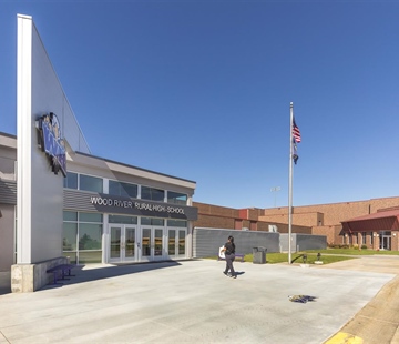 Wood River High School Entrance
