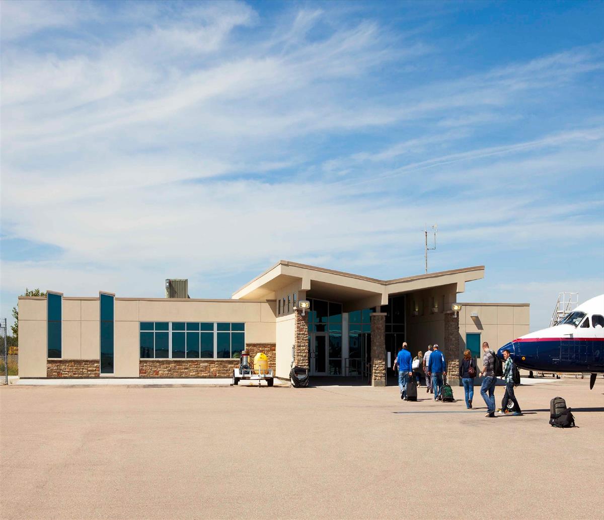 Kearney Regional Airport Civic Architecture Projects In Nebraska   002 Ext 3474 Cropped 